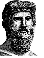 Der antike griechische Philosoph Platon